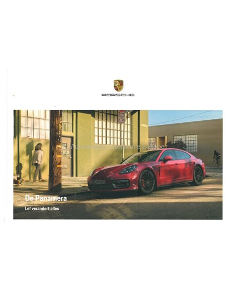 2020 PORSCHE PANAMERA GTS PROSPEKT DEUTSCH