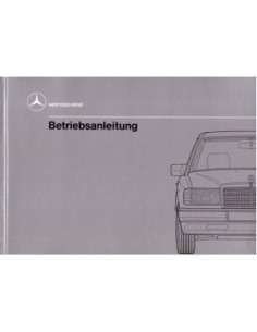 1991 MERCEDES BENZ E KLASSE T INSTRUCTIEBOEKJE DUITS