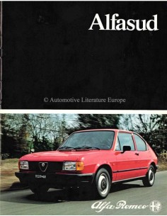 1982 ALFA ROMEO ALFASUD PROSPEKT NIEDERLÄNDISCH