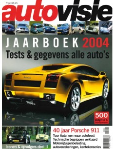 2004 AUTOVISIE JAHRBUCH NIEDERLÄNDISCH