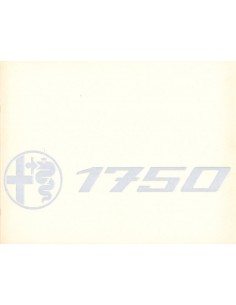 1969 ALFA ROMEO 1750 BERLINA PROSPEKT NIEDERLÄNDISCH