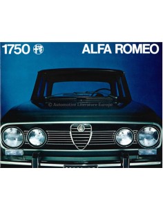 1970 ALFA ROMEO 1750 BROCHURE NEDERLANDS
