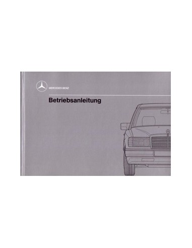 1989 MERCEDES BENZ E KLASSE DIESEL INSTRUCTIEBOEKJE DUITS