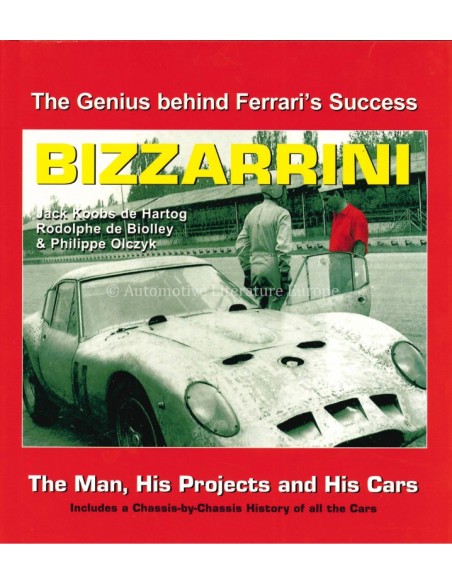 BIZZARRINI - THE GENIUS BEHIND FERRARI'S SUCCESS - BOOK