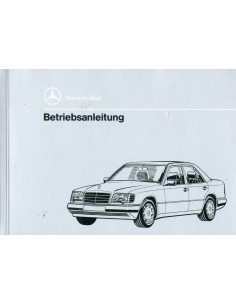 1993 MERCEDES BENZ E KLASSE DIESEL INSTRUCTIEBOEKJE DUITS