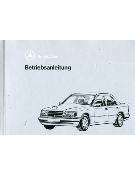 1993 MERCEDES BENZ E KLASSE DIESEL INSTRUCTIEBOEKJE DUITS