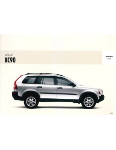 2005 VOLVO XC90 INSTRUCTIEBOEKJE NEDERLANDS