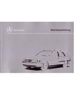 1996 MERCEDES BENZ C KLASSE COMBI INSTRUCTIEBOEKJE DUITS