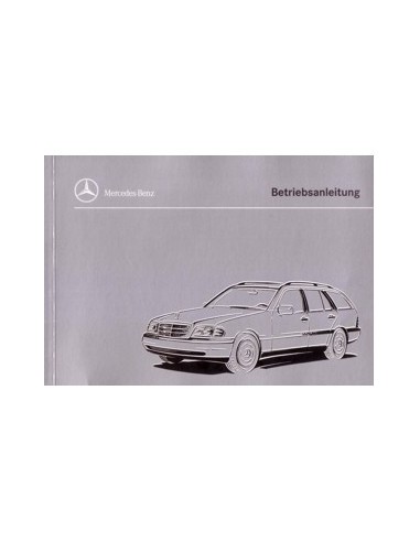 1996 MERCEDES BENZ C KLASSE COMBI INSTRUCTIEBOEKJE DUITS