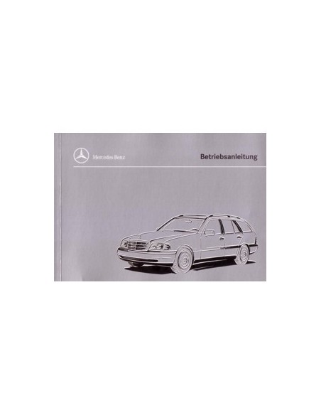 1996 MERCEDES BENZ C KLASSE COMBI INSTRUCTIEBOEKJE DUITS
