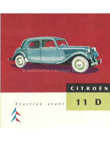 1956 CITROEN TRACTION AVANT 11 D...