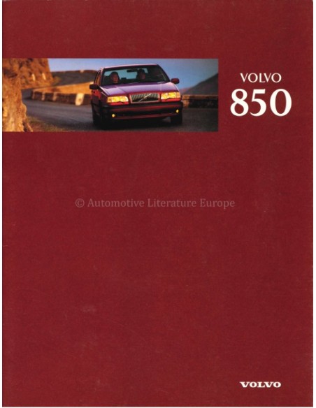 1996 VOLVO 850 BROCHURE DUTCH