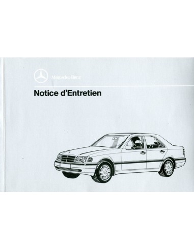 1996 MERCEDES BENZ C KLASSE INSTRUCTIEBOEKJE FRANS
