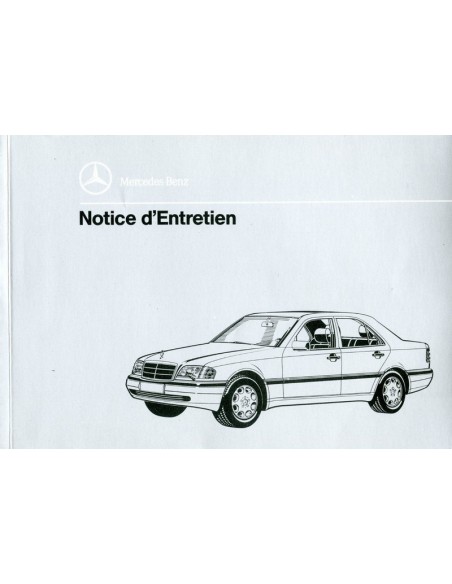 1996 MERCEDES BENZ C KLASSE INSTRUCTIEBOEKJE FRANS