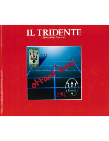 1994 RIVISTA DEL CLUB MASERATI IL...