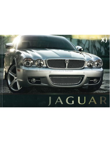 2008 JAGUAR XJ BROCHURE ENGLISH