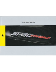 2020 FERRARI SF90 STRADALE OWNERS MANUAL GERMAN