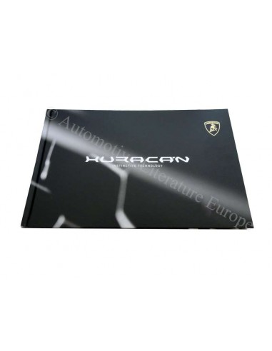 2019 LAMBORGHINI HURACAN COUPE, SPYDER, RWD & PERFORMANTE HARDBACK BROCHURE ITALIAANS