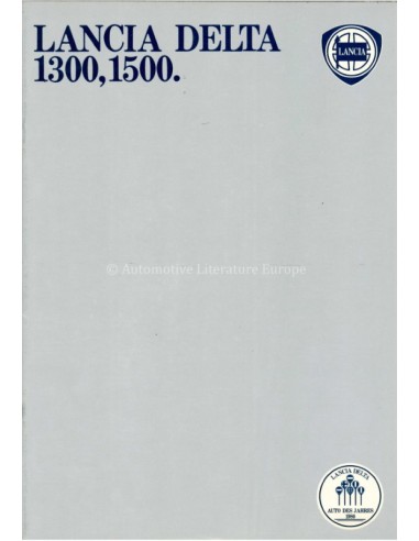 1979 LANCIA DELTA BROCHURE DUITS