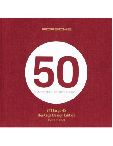 2021 PORSCHE 911 TARGA 4S HERITAGE DESIGN EDITION HARDCOVER PROSPEKT DEUTSCH