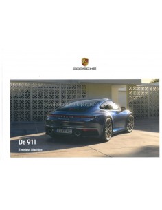 2021 PORSCHE 911 CARRERA & TARGA HARDCOVER BROCHURE NEDERLANDS