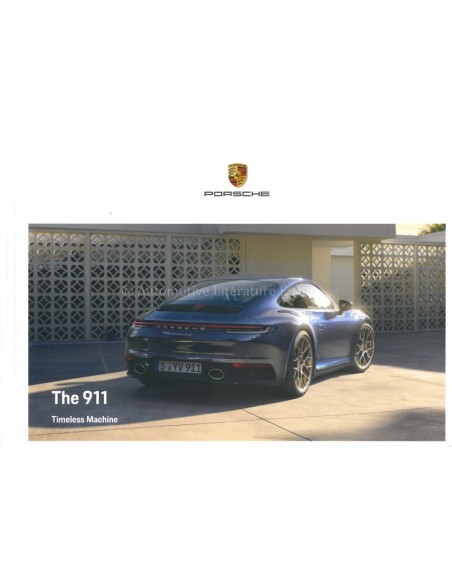 2021 PORSCHE 911 CARRERA & TARGA HARDBACK BROCHURE ENGLISH