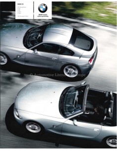 2007 BMW Z4 ROADSTER & COUPE BROCHURE NEDERLANDS