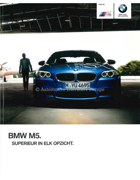2013 BMW M5 PROSPEKT NIEDERLANDISCH
