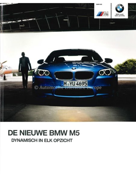 2011 BMW M5 BROCHURE DUTCH