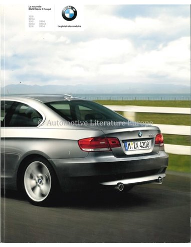 2006 BMW 3 SERIE COUPÉ BROCHURE FRANS