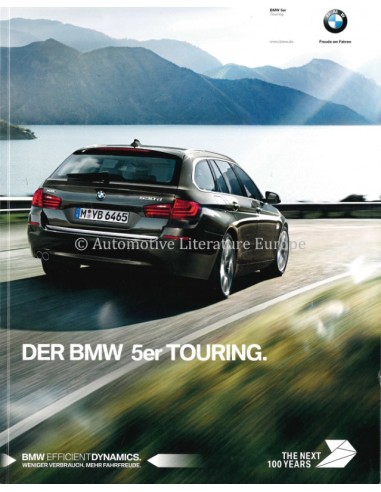 2016 BMW 5 SERIE TOURING BROCHURE DUITS