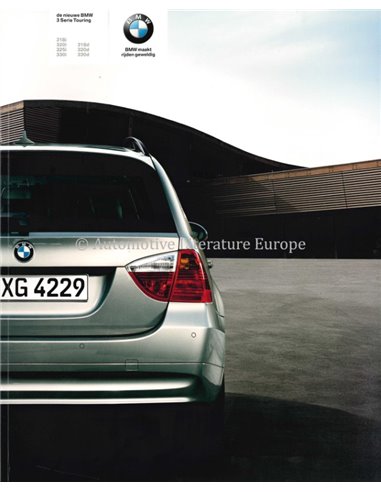 2006 BMW 3 SERIES TOURING BROCHURE DUTCH