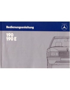 1983 MERCEDES BENZ 190 INSTRUCTIEBOEKJE DUITS