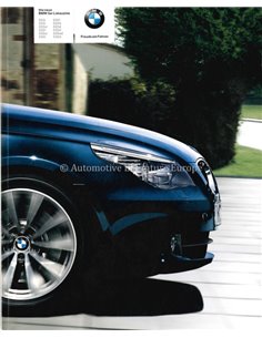 2007 BMW 5 SERIE SEDAN BROCHURE DUITS