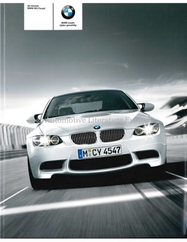 2007 BMW M3 COUPÉ PROSPEKT NIEDERLÄNDISCH