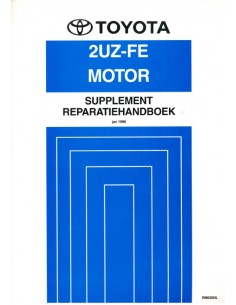 1998 TOYOTA LAND CRUISER 2UZ-FE MOTOR WERKSTATTHANDBUCH NIEDERLÄNDISCH