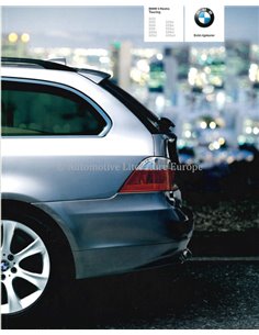 2005 BMW 5ER TOURING PROSPEKT NIEDERLANDISCH