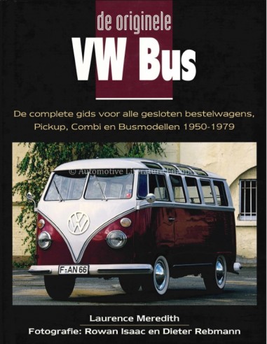 DE ORIGINELE VW BUS - LAURENCE MEREDITH - BOOK