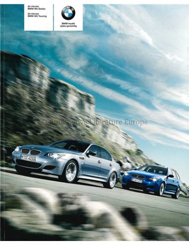 2007 BMW M5 BROCHURE DUTCH