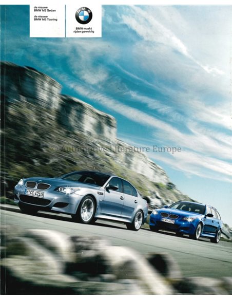 2007 BMW M5 BROCHURE DUTCH