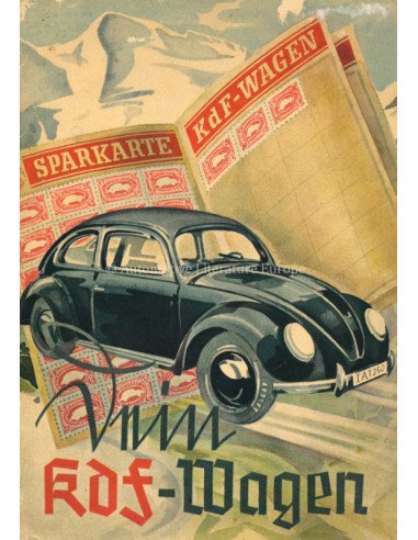 1938 DEIN KDF WAGEN PROSPEKT DEUTSCH