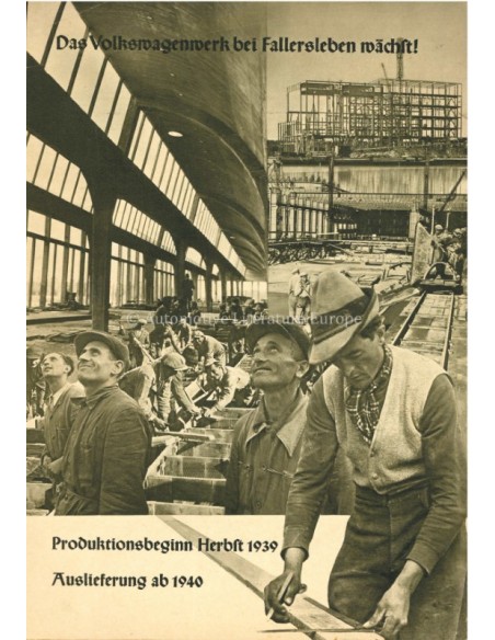 1938 DEIN KDF WAGEN BROCHURE DUITS