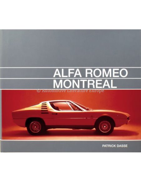 ALFA ROMEO - MONTREAL - PATRICK DASSE - BUCH