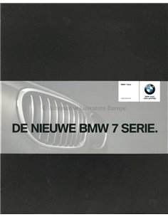 2012 BMW 7 SERIE BROCHURE NEDERLANDS