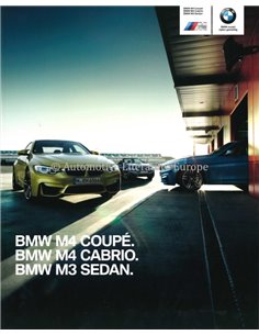 2016 BMW M3 | M4 BROCHURE GERMAN