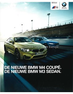 2015 BMW M4 COUPÉ / CABRIO M3 LIMOUSINE PROSPEKT NIEDERLÄNDISCH