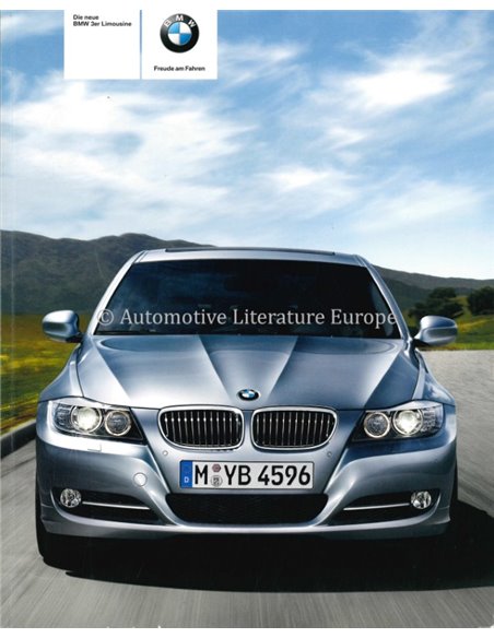 2008 BMW 3ER LIMOUSINE PROSPEKT DEUTSCH