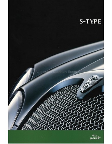 2002 JAGUAR S TYPE BROCHURE NEDERLANDS