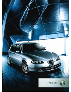 2007 ALFA ROMEO 147 BROCHURE DUTCH