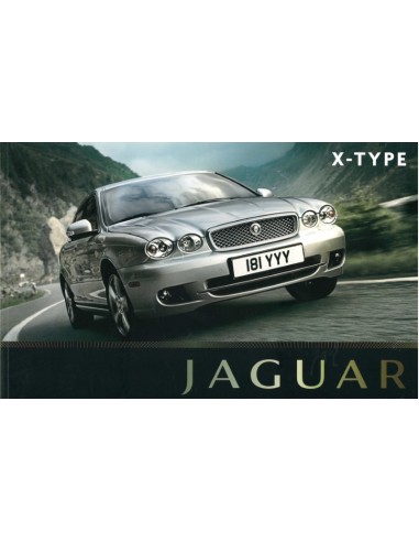 2008 JAGUAR X TYPE BROCHURE NEDERLANDS